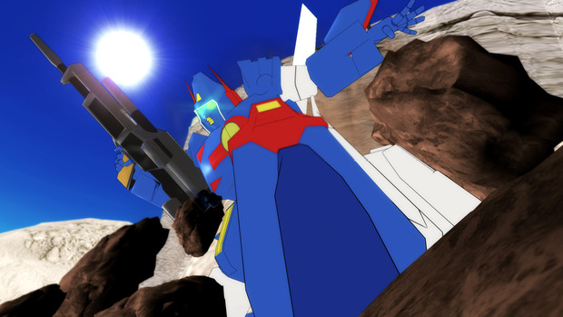 Mmdザブングル 疾風のように ポーズとカメラの練習 Miffysan さんのイラスト ニコニコ静画 イラスト