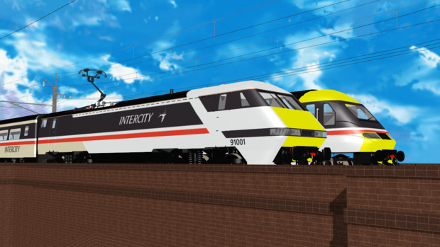 [MMDモデル配布]InterCity 225