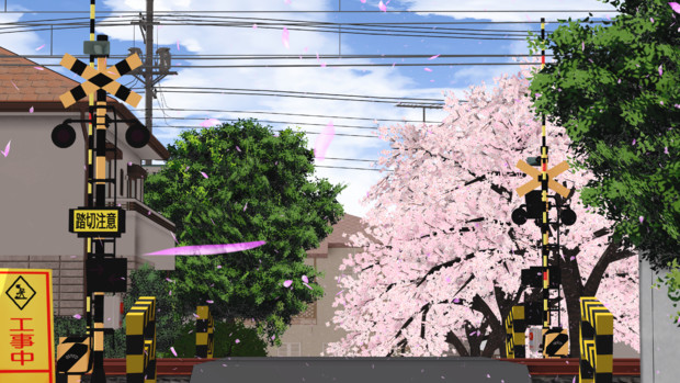 すれ違う踏切 強冷房車 さんのイラスト ニコニコ静画 イラスト