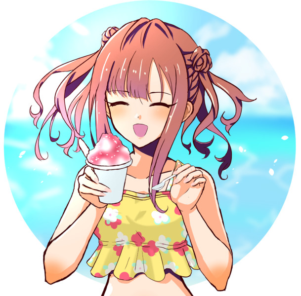 一緒にカキ氷を食べましょう 東風 さんのイラスト ニコニコ静画 イラスト