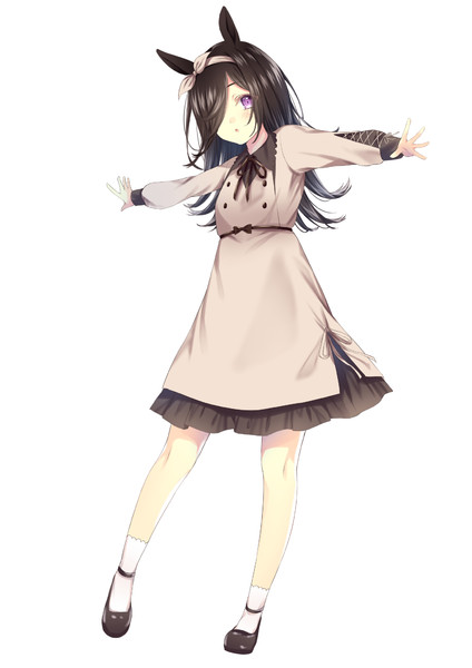 私服ライスシャワーがかわいい まみここばやし さんのイラスト ニコニコ静画 イラスト
