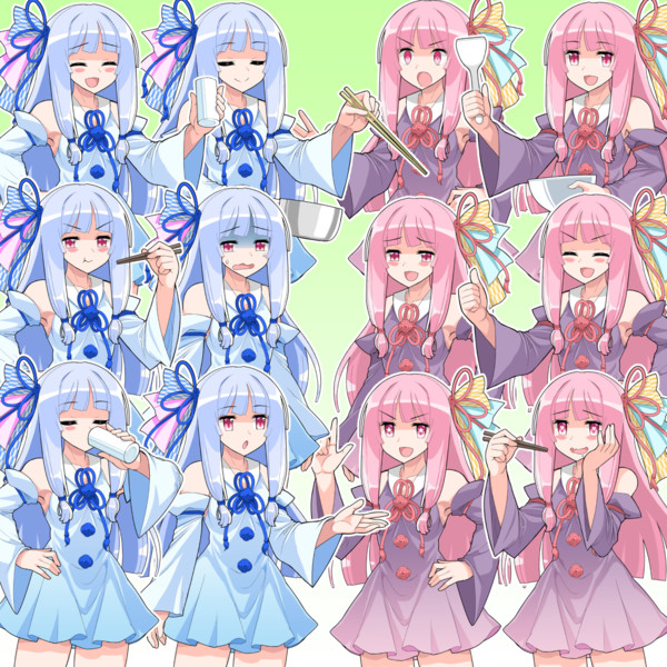 琴葉茜・葵 立ち絵素材 / moiky さんのイラスト ニコニコ静画 (イラスト)