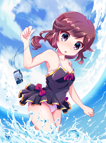 水着の良ちゃん きらファン水着キャラ予想企画の便乗イラスト N さんのイラスト ニコニコ静画 イラスト
