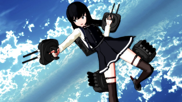 攻撃ポーズの練習 朝潮 Lass さんのイラスト ニコニコ静画 イラスト