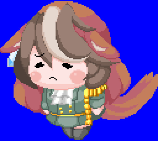 ションボリルドルフ ドット絵 Kakin さんのイラスト ニコニコ静画 イラスト