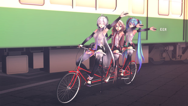 江ノ電ネキ / 泉ん菩薩 さんのイラスト - ニコニコ静画 (イラスト)