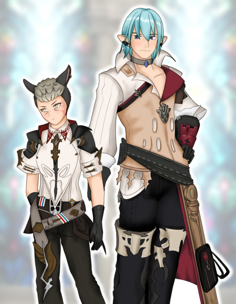 Ff14 うちのこ展イラスト 五重嵐 さんのイラスト ニコニコ静画 イラスト