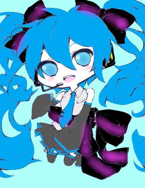 美しき歌姫 Hatsune Miku 死神ミッチー さんのイラスト ニコニコ静画 イラスト