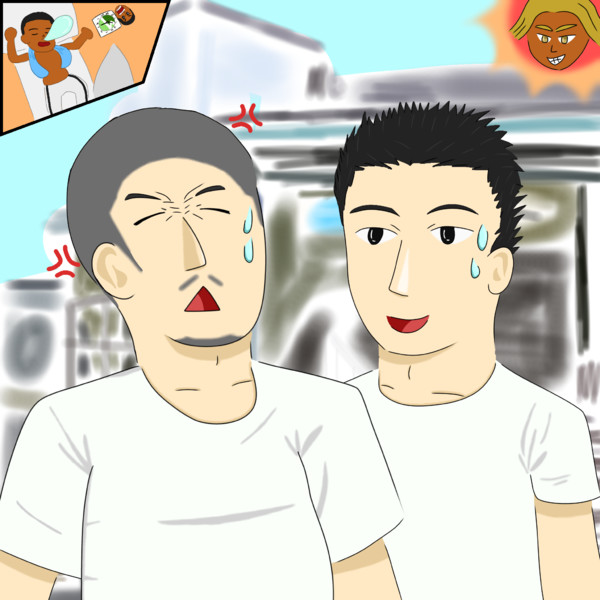 遊びに行く約束をした空手部 ダンゴムシ さんのイラスト ニコニコ静画 イラスト