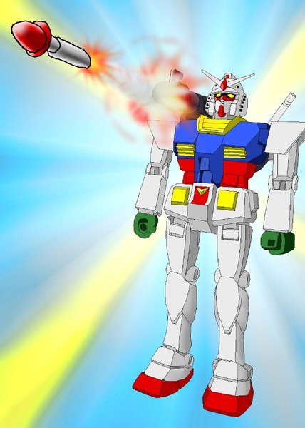 旧1 100キット改造フル可動ガンダム 雑トレス いるか本家 九州外伝 さんのイラスト ニコニコ静画 イラスト