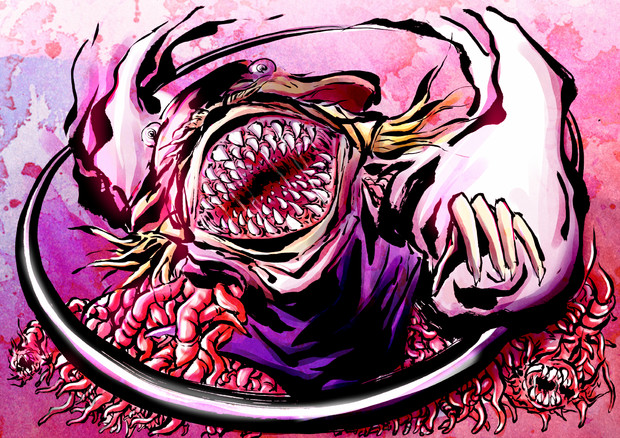 捕食者 諏訪子 うらんふ さんのイラスト ニコニコ静画 イラスト