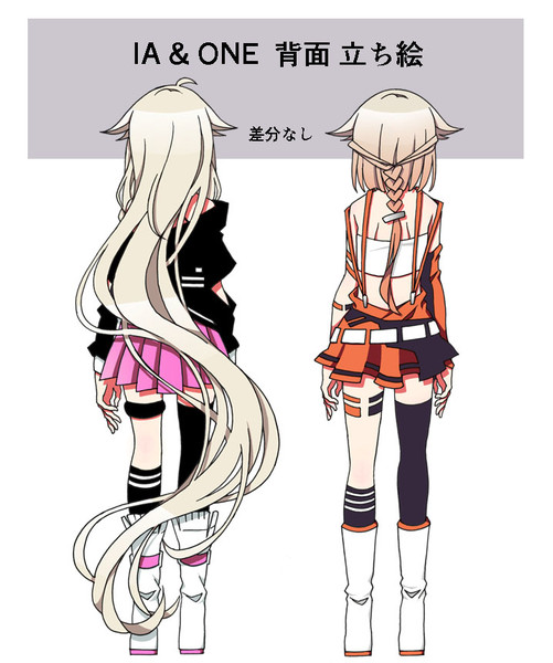 立ち絵 背面 Ia One 浅井麻 さんのイラスト ニコニコ静画 イラスト
