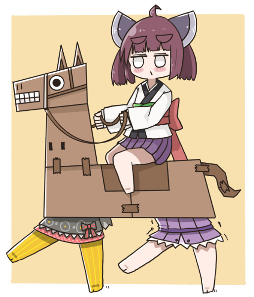 未知の馬 毛玉猫 さんのイラスト ニコニコ静画 イラスト