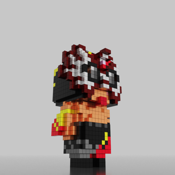 Magicavoxel Vfes エル ブレイズ 春 九千 さんのイラスト ニコニコ静画 イラスト
