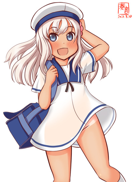 わんどろ日振型制服のろーちゃんｱｯｱｯ 奏音 さんのイラスト ニコニコ静画 イラスト
