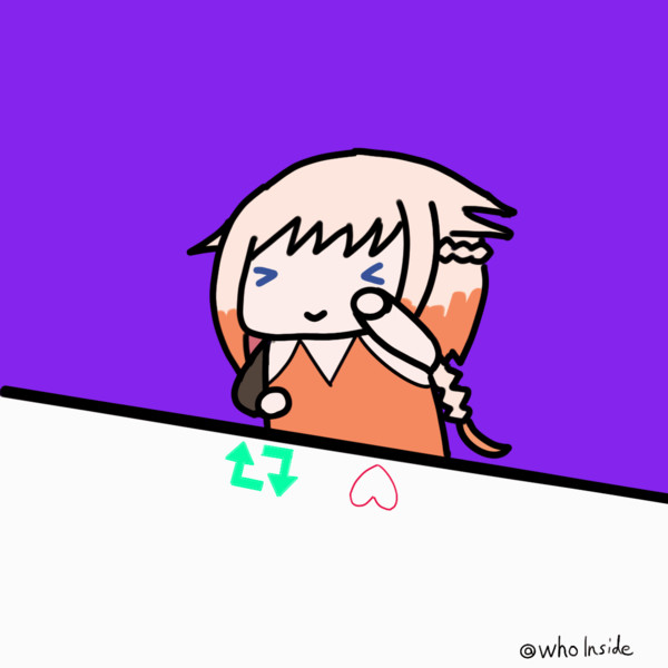 Gif ツイッターでとにかくrtといいねするone Who Inside さんのイラスト ニコニコ静画 イラスト
