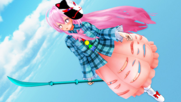 秦こころver 5 Mmdモデル配布 たけ さんのイラスト ニコニコ静画 イラスト
