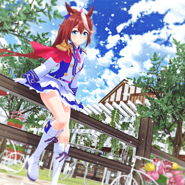 MMDウマ娘】トウカイテイオーさん / ༺くろてり༻ さんのイラスト
