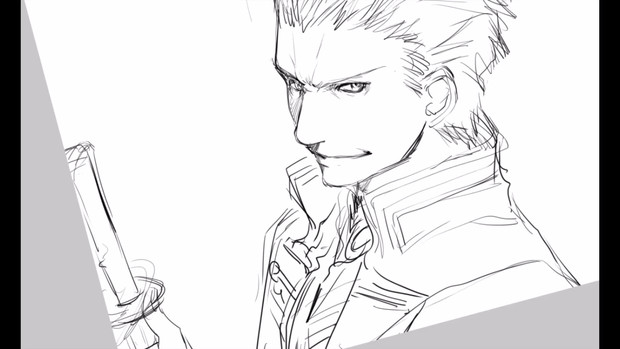 Dmc5 バージル下絵 にゃす さんのイラスト ニコニコ静画 イラスト