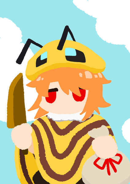 ハチの擬人化 シロタマヤ ロクヨン さんのイラスト ニコニコ静画 イラスト