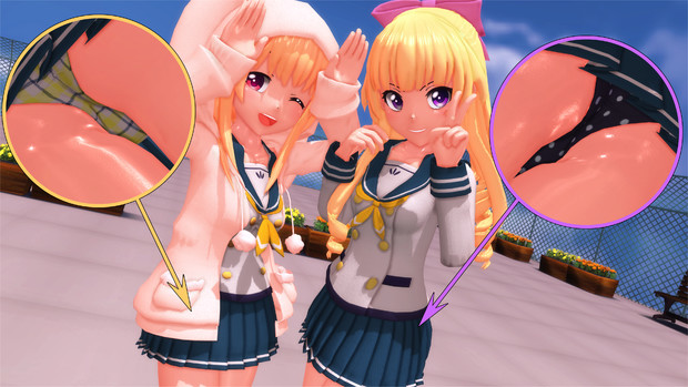 千導院楓ちゃんと綿木ミシェルちゃん（１）