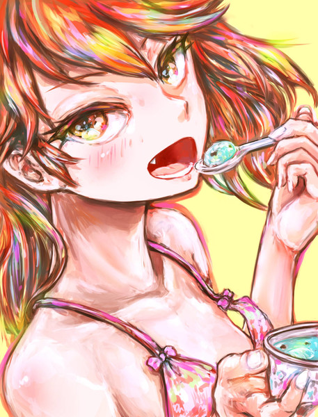 龍驤 キミ 涎でとるで そんなにアイス食べたいん W すち ルチタン さんのイラスト ニコニコ静画 イラスト