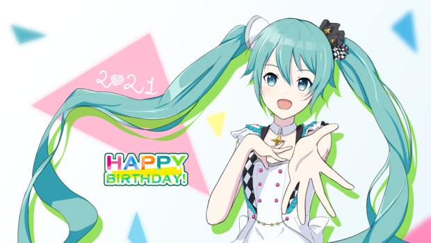 初音ミク誕生祭21 タンタル さんのイラスト ニコニコ静画 イラスト