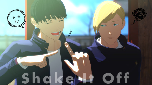 Mmd呪術廻戦 Shake It Off 七海建人 灰原雄 Chuni さんのイラスト ニコニコ静画 イラスト
