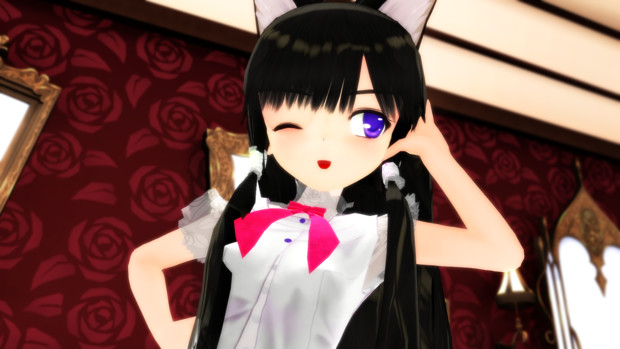 N52 Mmd Make You Happy 広告御礼 アル Ein さんのイラスト ニコニコ静画 イラスト