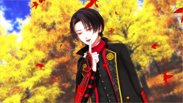 Mmd刀剣乱舞 俺たちだけの秘密 加州清光 あおい さんのイラスト ニコニコ静画 イラスト