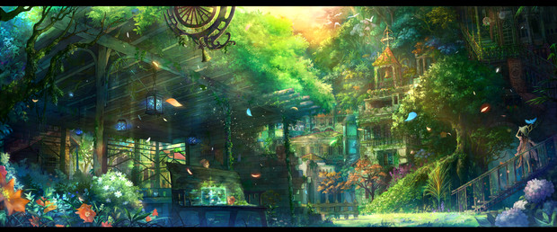 千の夜と百億の朝の国 ヤツデ さんのイラスト ニコニコ静画 イラスト