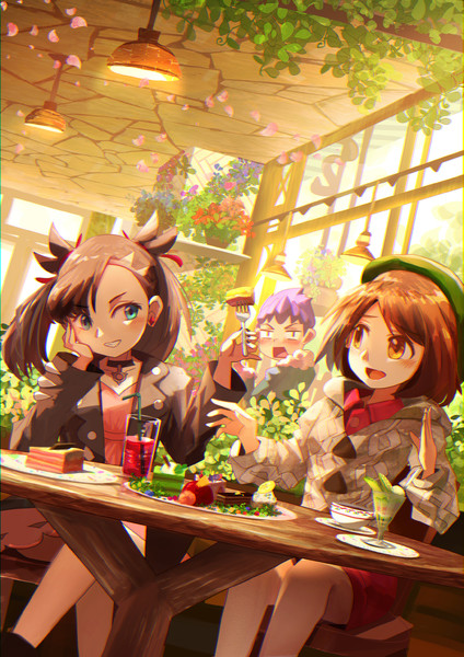 ガラル乙女のないしょばなし Liibe さんのイラスト ニコニコ静画 イラスト