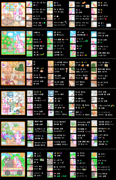 間違い探し 公式 全員対戦 攻略 ゲスト さんのイラスト ニコニコ静画 イラスト