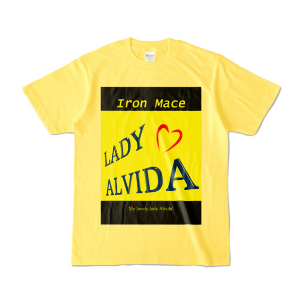 Tシャツ | イエロー | Alvida_Yellow☆Kiss