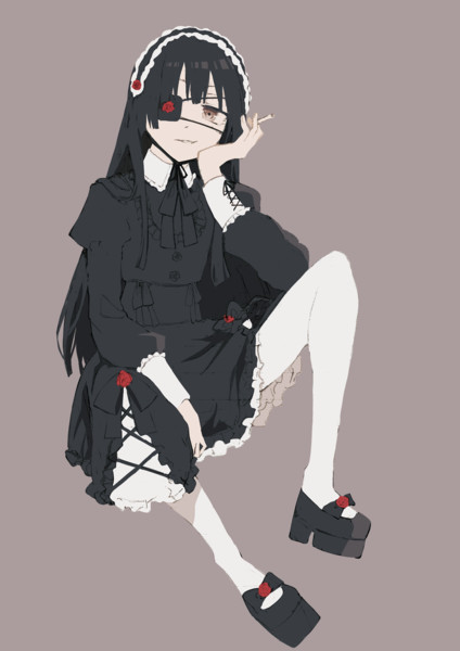 ガラの悪いゴスロリ めしだ さんのイラスト ニコニコ静画 イラスト