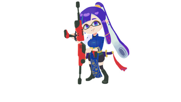 スプラトゥーン風イーサン・リー