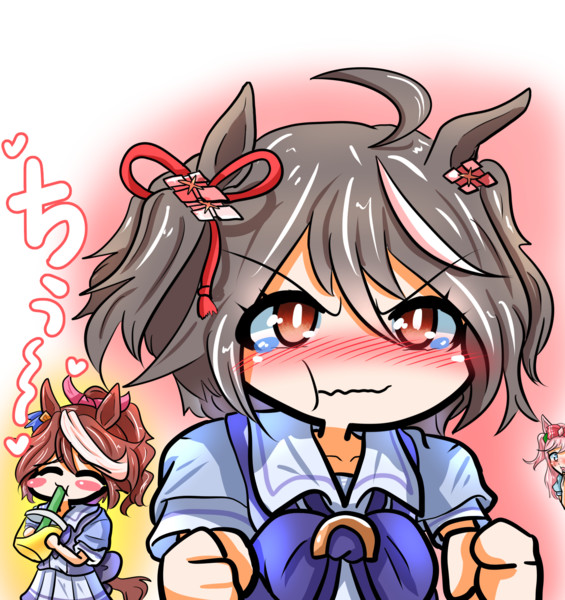 ウマ娘　キタサト　テイオー　マックイーン　原画 キタ on X: 
