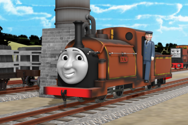 Mmdきかんしゃトーマス デューク 配布あり Sodor P さんのイラスト ニコニコ静画 イラスト