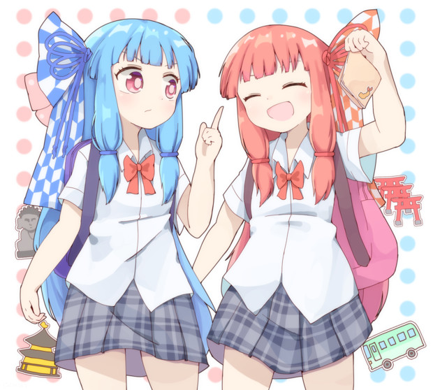 ハンカチとティッシュはちゃんと持った じっくりトコトコ さんのイラスト ニコニコ静画 イラスト