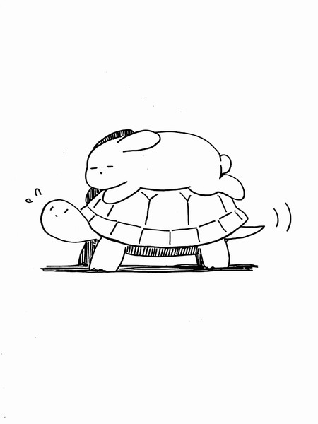 ウサギとカメ たくらだ さんのイラスト ニコニコ静画 イラスト