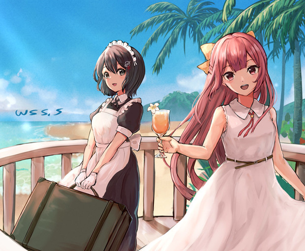 バカンス Wss さんのイラスト ニコニコ静画 イラスト
