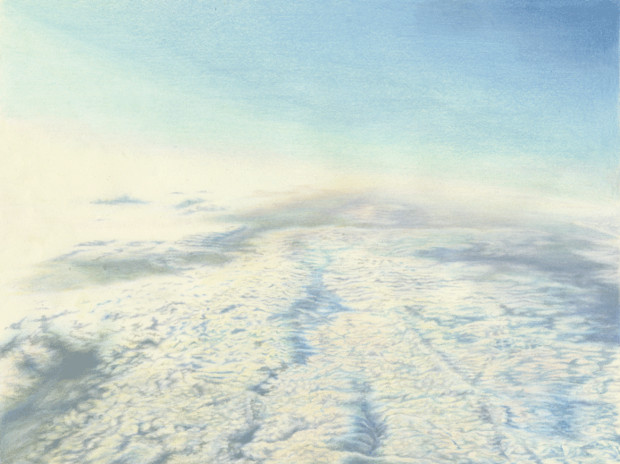 色鉛筆で空描いてみた 水島 さんのイラスト ニコニコ静画 イラスト
