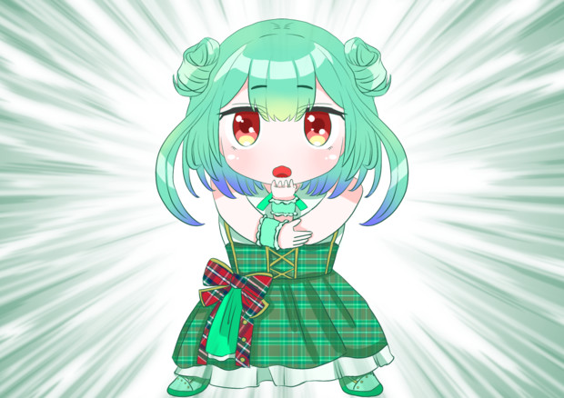 るしあのアイドル的ポーズ ホロよん さんのイラスト ニコニコ静画 イラスト