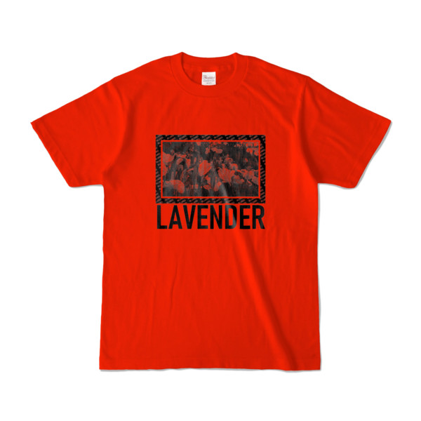 Tシャツ | レッド | LAVENDERは咲く