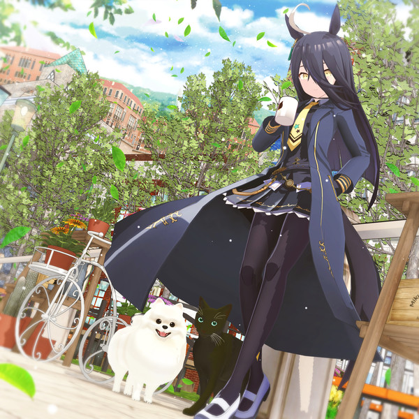 Mmdウマ娘 マンハッタンカフェ くろてり さんのイラスト ニコニコ静画 イラスト
