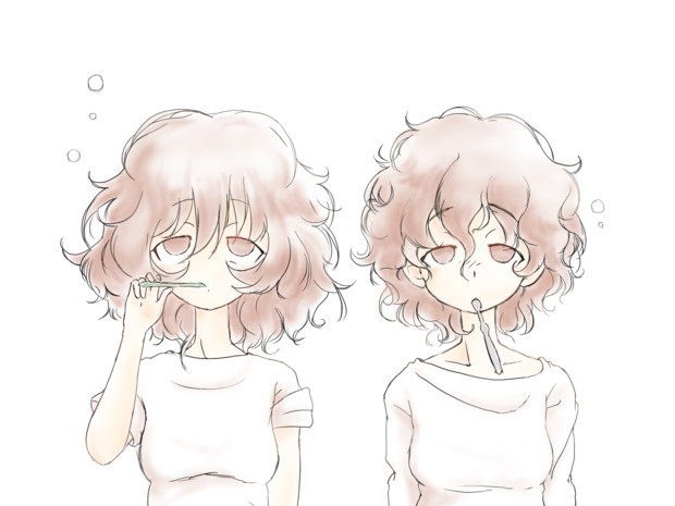風呂のあと 雨のあさ