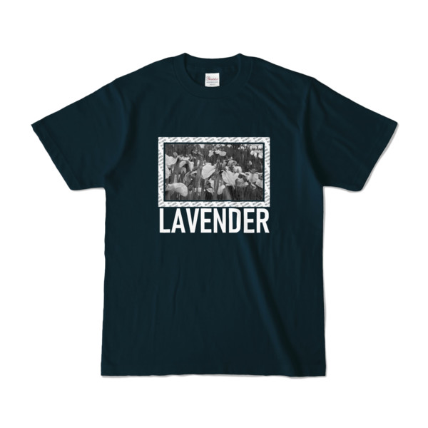 Tシャツ | ネイビー | LAVENDERは咲く