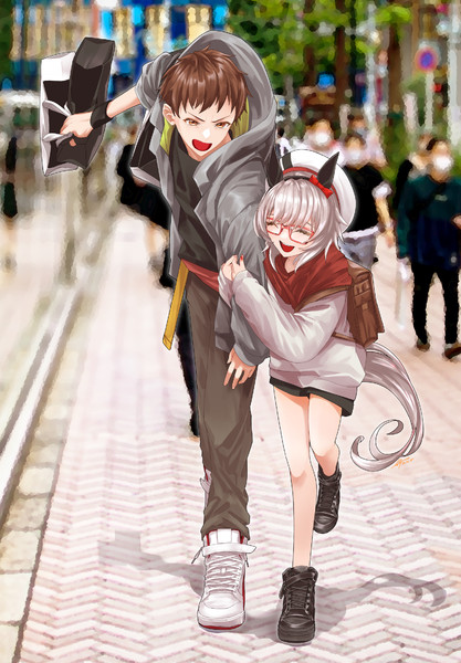 次行こ お兄ちゃん Silenxe さんのイラスト ニコニコ静画 イラスト