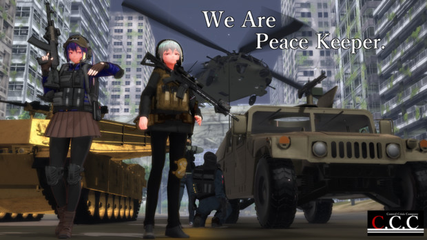 【MMDオリキャラ】We ArePeace Keeper.