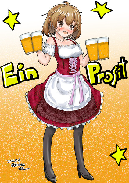 ディアンドル朧ちゃん せのん さんのイラスト ニコニコ静画 イラスト